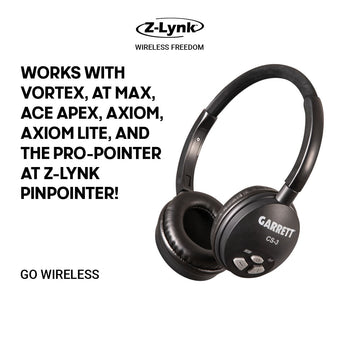 Garrett CS-3 Z-Lynk™ Wireless Headphones