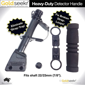 Carbon Fibre Minelab Detector Handle Upgrade