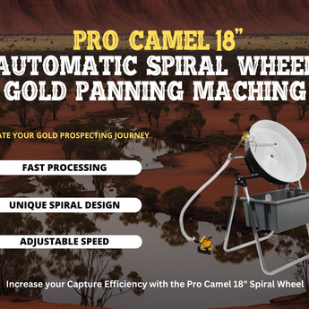 Pro Camel 18" Spiral Gold Wheel