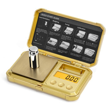 Fuzion - Special Edition - Gold Skull Digital Pocket Scale - 0.01g - 200g