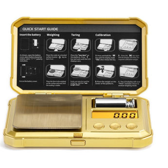 Fuzion - Special Edition - Gold Skull Digital Pocket Scale - 0.01g - 200g