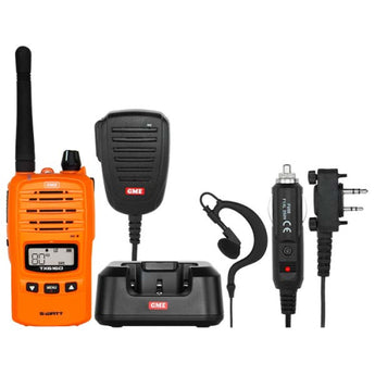 5/1 WATT IP67 UHF CB Handheld Radio - Blaze Orange TX6160XO
